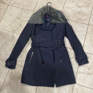 Bebe Trench style pea coat